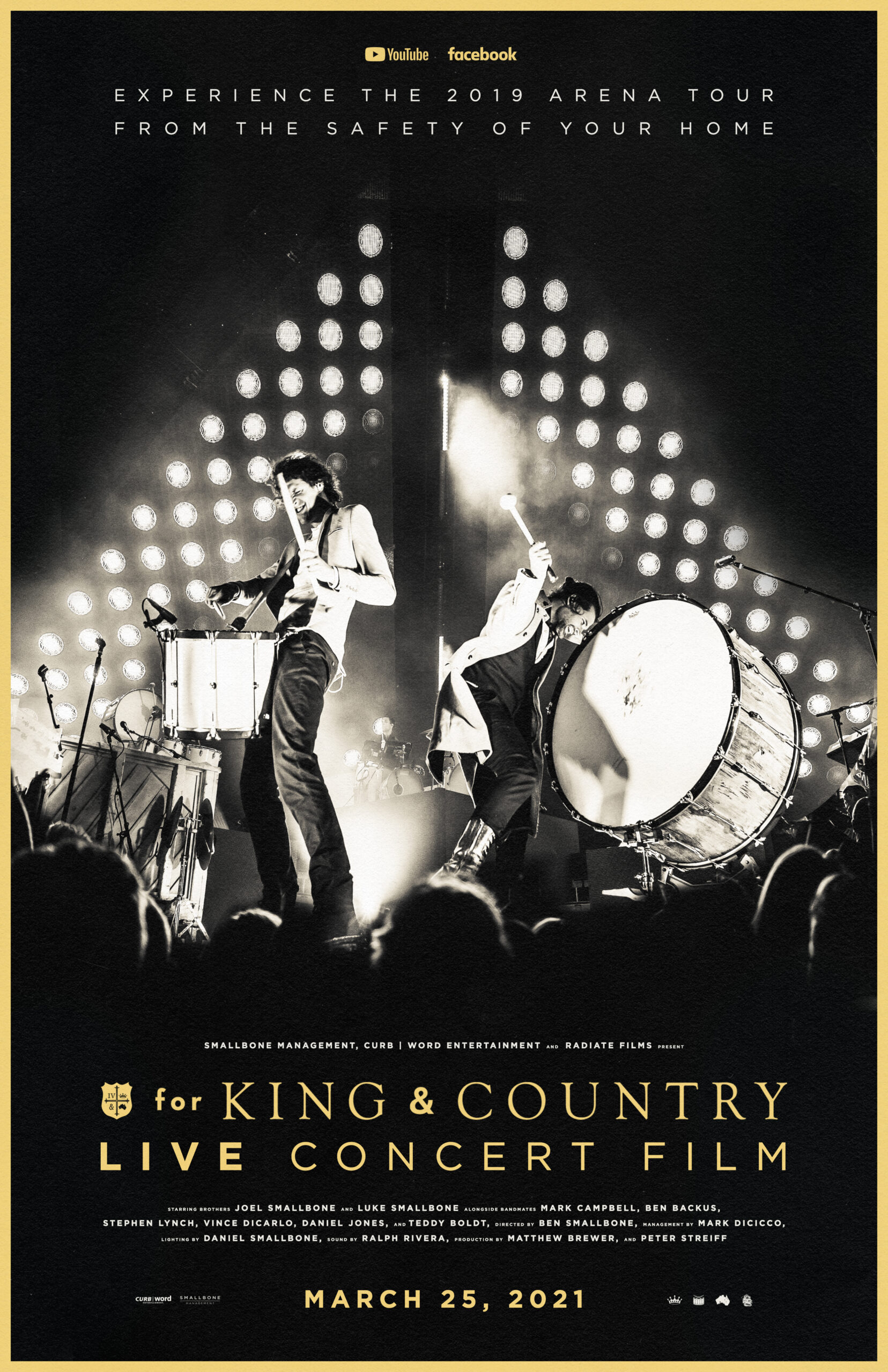 4x GRAMMY® WINNERS for KING & COUNTRY ANNOUNCE CONCERT SPECIAL THE for KING & COUNTRY LIVE CONCERT FILM